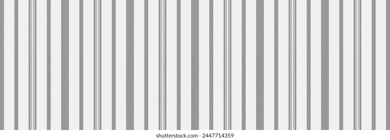 Suit tartan texture pattern, poncho check seamless textile. London vector background fabric plaid in white and grey color.