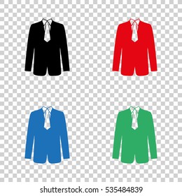 suit -  vector icon