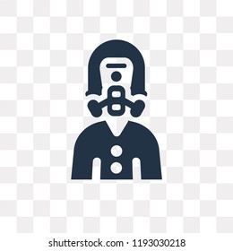 Suit vector icon isolated on transparent background, Suit transparency concept can be used web and mobile