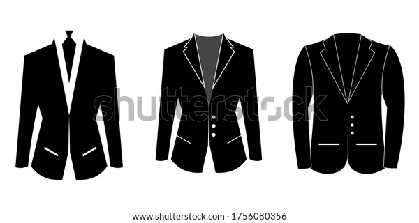 Suit Vector Illustration White Background Stock Vector (Royalty Free ...