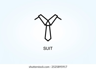 Vector De Traje O Ilustración De Símbolo De Logotipo