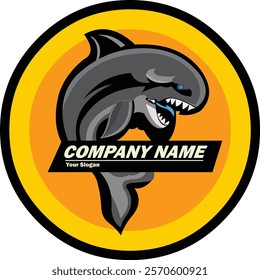 Suitable for a business logo in the fisheries sector, or an organization driving marine habitat conservation, it could also be a product that symbolizes whales