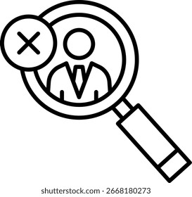 suitable candidate, Job Candidate Approval Icon