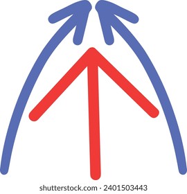 It is suitable for concepts related to growth, progress, success, and improvement.