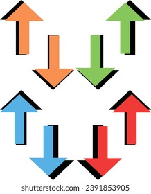 Suitable design for illustrating choices, decision making, and diverse opinions in design.