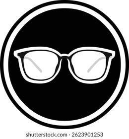 Suitable for icons, symbols or business logos related to glasses or things symbolized by glasses.