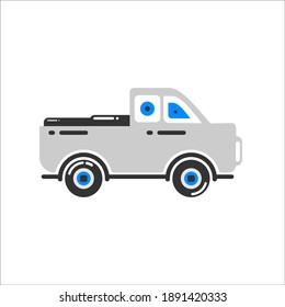 ein geeignetes Jeep-Vektorsymbol für Ihre Transportgrafik