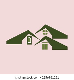 Un logotipo o empresas de construcción adecuadas. 