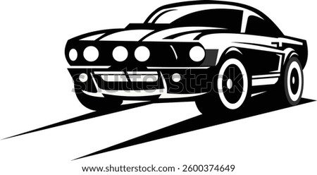 suitable for logo or icon material, symbols related to car images, especially sedan cars
