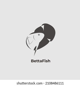 A suitable logo for an ornamental fish shop from betta fish