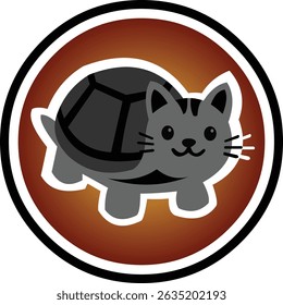 
suitable for logos related to turtle or cat characters.