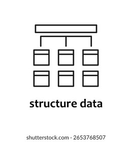 Suitable for presentations, reports, and articles on database architecture. Clear visual representation of data structure, easy to understand.