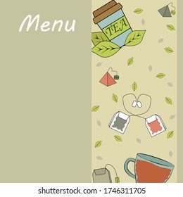 Suitable for restaurant menu design, brochures. The concept of organic, healthy food 5
