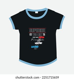  suitable screen printing and DTF for the graphic vector design illustration for t-shirt printing