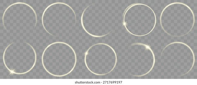 Adecuado para la interfaz de usuario, carga futurista y visualización de energía. Adecuado para efectos mágicos, portales, huelgas, diseño de movimiento y escenas de fantasía. Elementos ligeros sobre fondo transparente