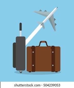 Suitcase and airplane design