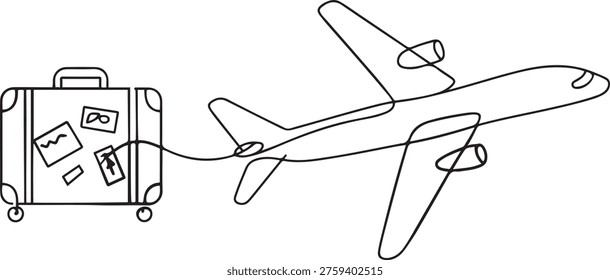 Suitcase   airplane
