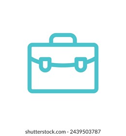 Suitcase, Bag Icon Vector Template Illustration Design