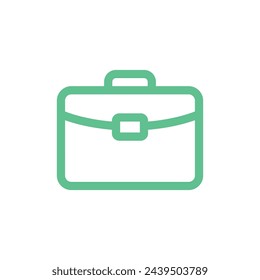 Suitcase, Bag Icon Vector Template Illustration Design