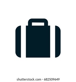 suitcase bag - Simple icon