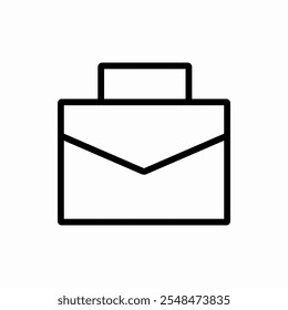 suitcase baggage arrows icon vector sign