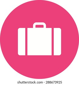 Suitcase, box, luggage icon vector image.Can also be used for summer, recreation and fun. Suitable for use on mobile apps, web apps and print media.