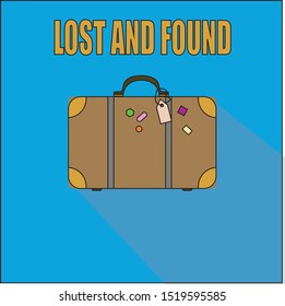 suitcase case design bag vector