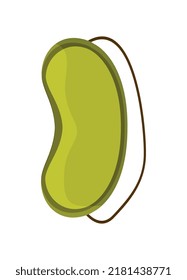 Maleta y contenido Composición plana con imagen aislada del artículo de vacaciones de verano en la ilustración vectorial de fondo en blanco