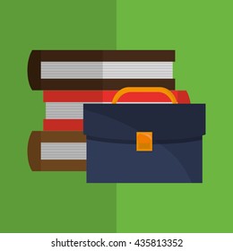 suitcase design. bag icon. Colofull illustration, vector graphic