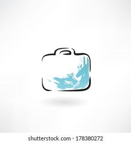 suitcase  grunge icon