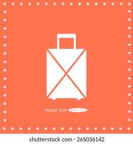 suitcase icon