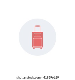 Suitcase icon.