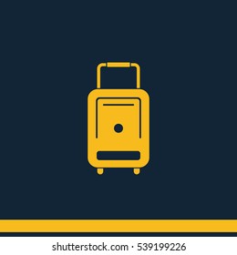 Suitcase icon.