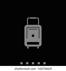 Suitcase icon.
