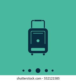 Suitcase icon.