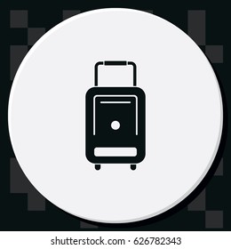Suitcase icon.