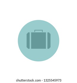 suitcase icon, business trip, travel