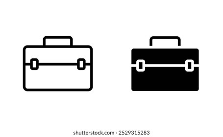 Suitcase icon concept. Stock vector