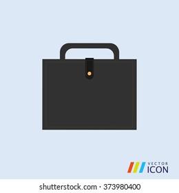 Suitcase icon design 