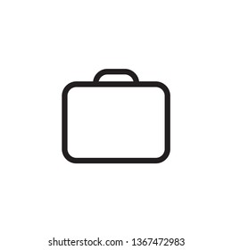 suitcase icon design template