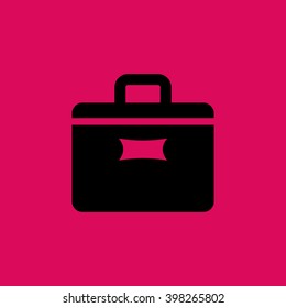 Suitcase Icon. Eps-10.