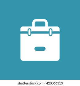 Suitcase Icon. Eps-10.
