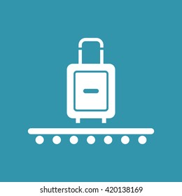 Suitcase Icon. Eps-10.
