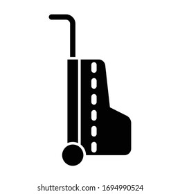 Icono de maleta diseño vectorial