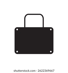 suitcase icon illustration element design