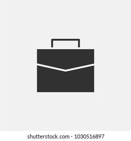 Suitcase icon illustration isolated vector sign symbol