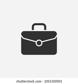 Suitcase icon illustration isolated vector sign symbol
