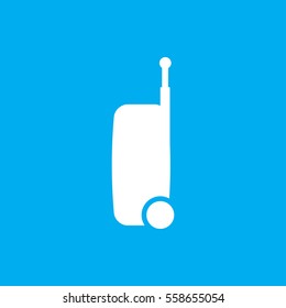 suitcase icon illustration isolated vector sign symbol