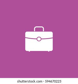 Suitcase icon illustration isolated vector sign symbol