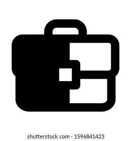 suitcase icon isolated sign symbol vector illustration - high quality black style vector icons
